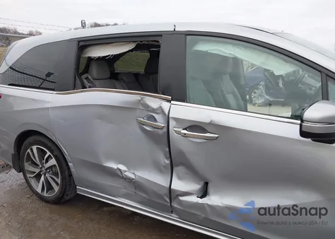 2024 Honda Odyssey Touring из США, поврежденный, VIN 5FNRL6H89RB043780